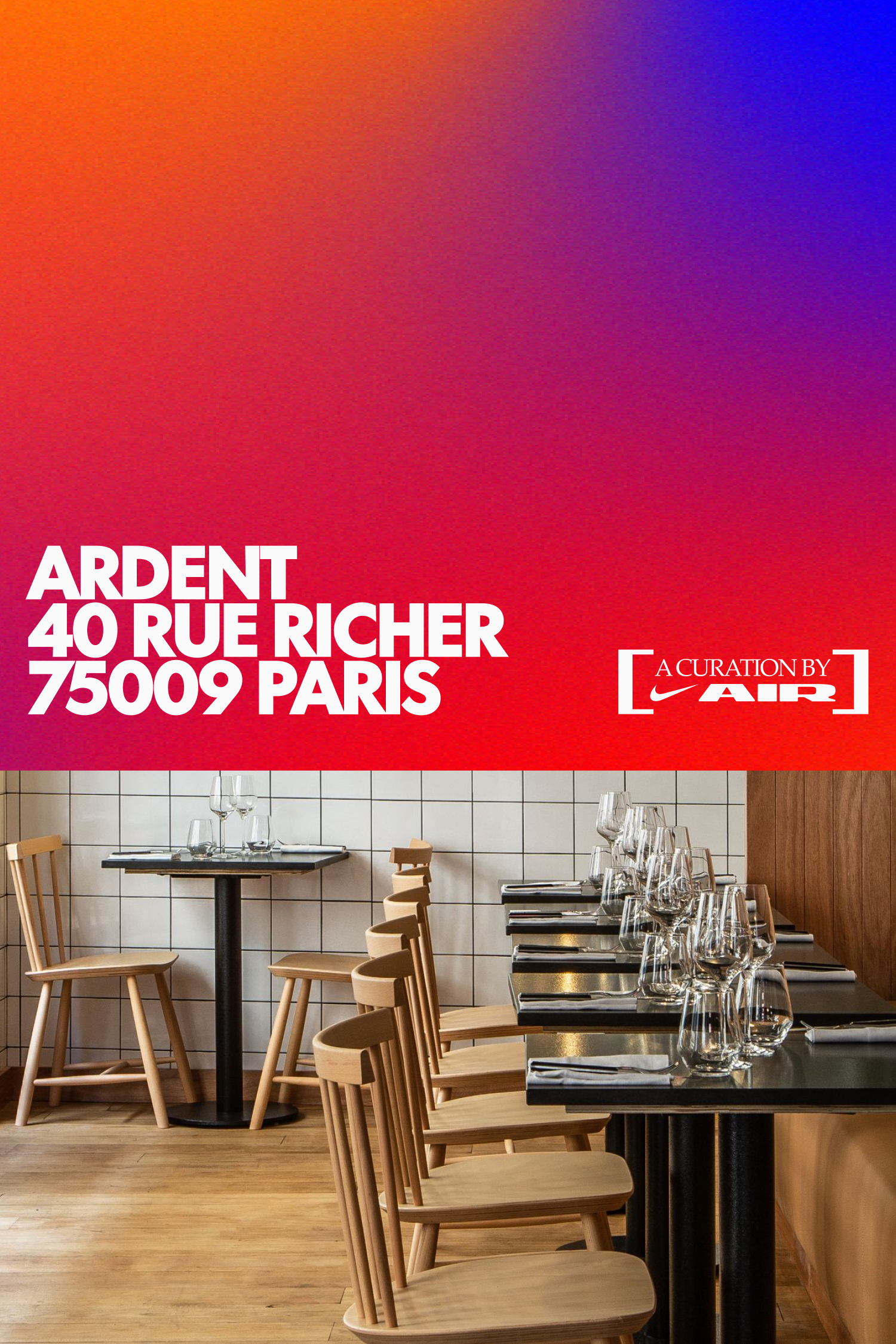 NIKE ON AIR WELCOMING JO PARIS 24