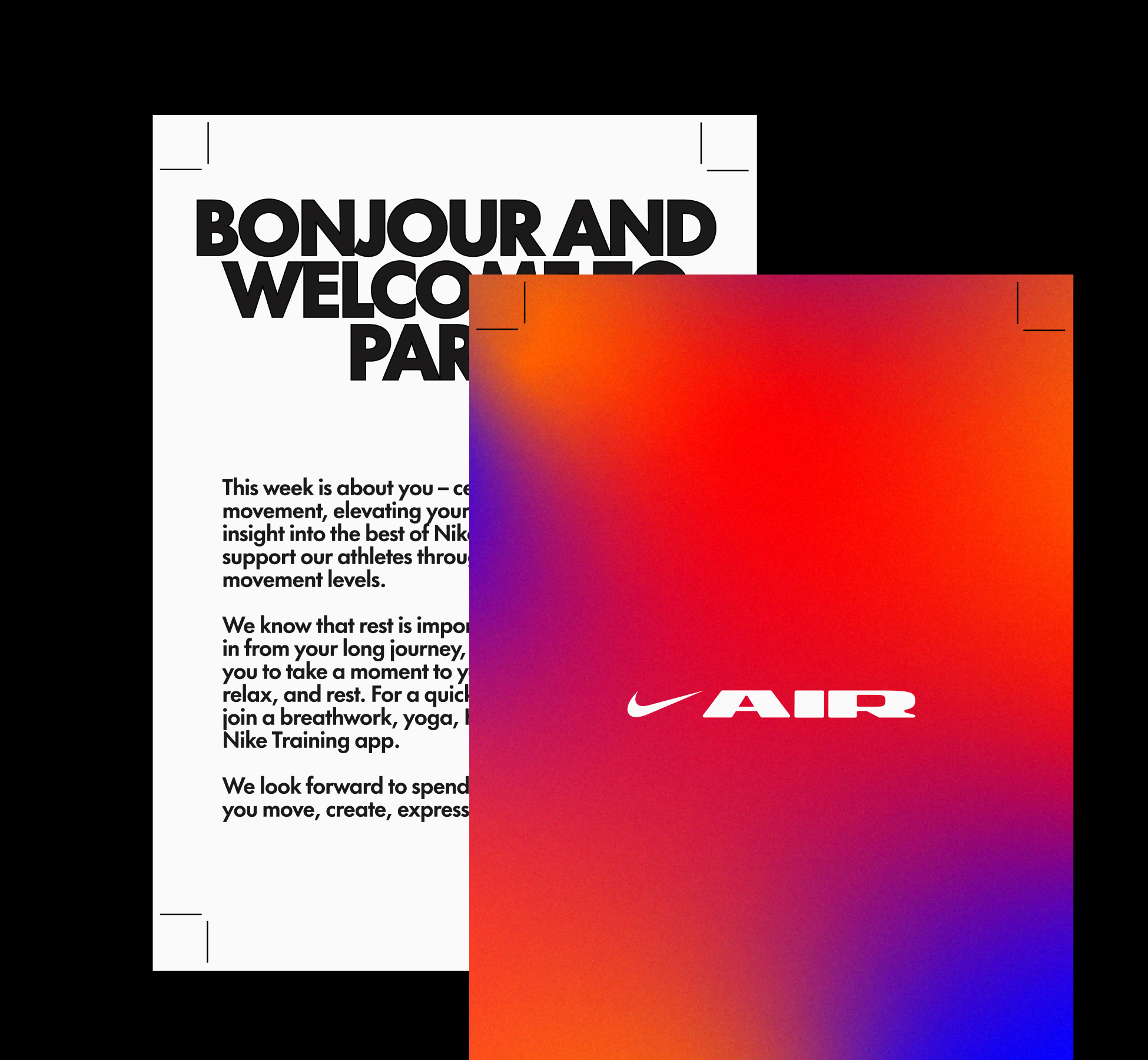 NIKE ON AIR WELCOMING JO PARIS 24