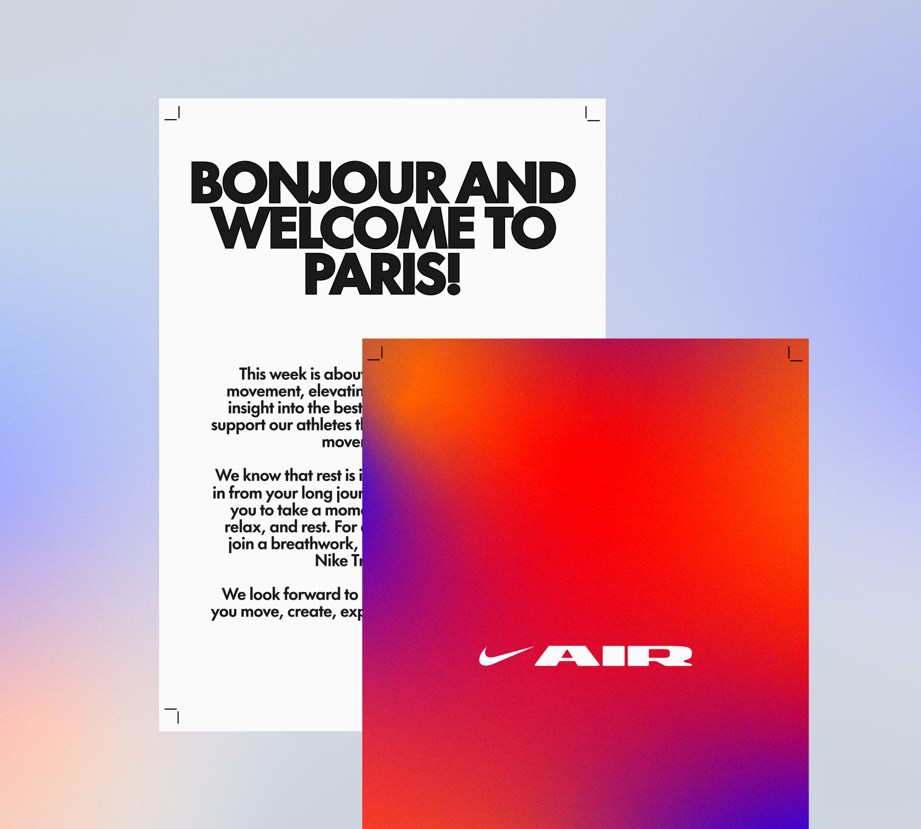 NIKE ON AIR EXPERIENCE